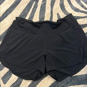 Women's Black Lulu speed ups